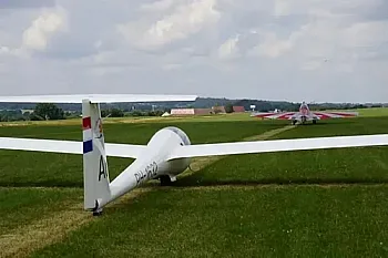 Sleepstart zweefvliegen