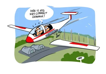 Niet geborgd zweefvliegen